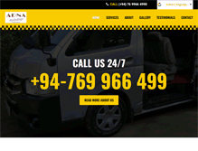 Tablet Screenshot of carrentsrilanka.com